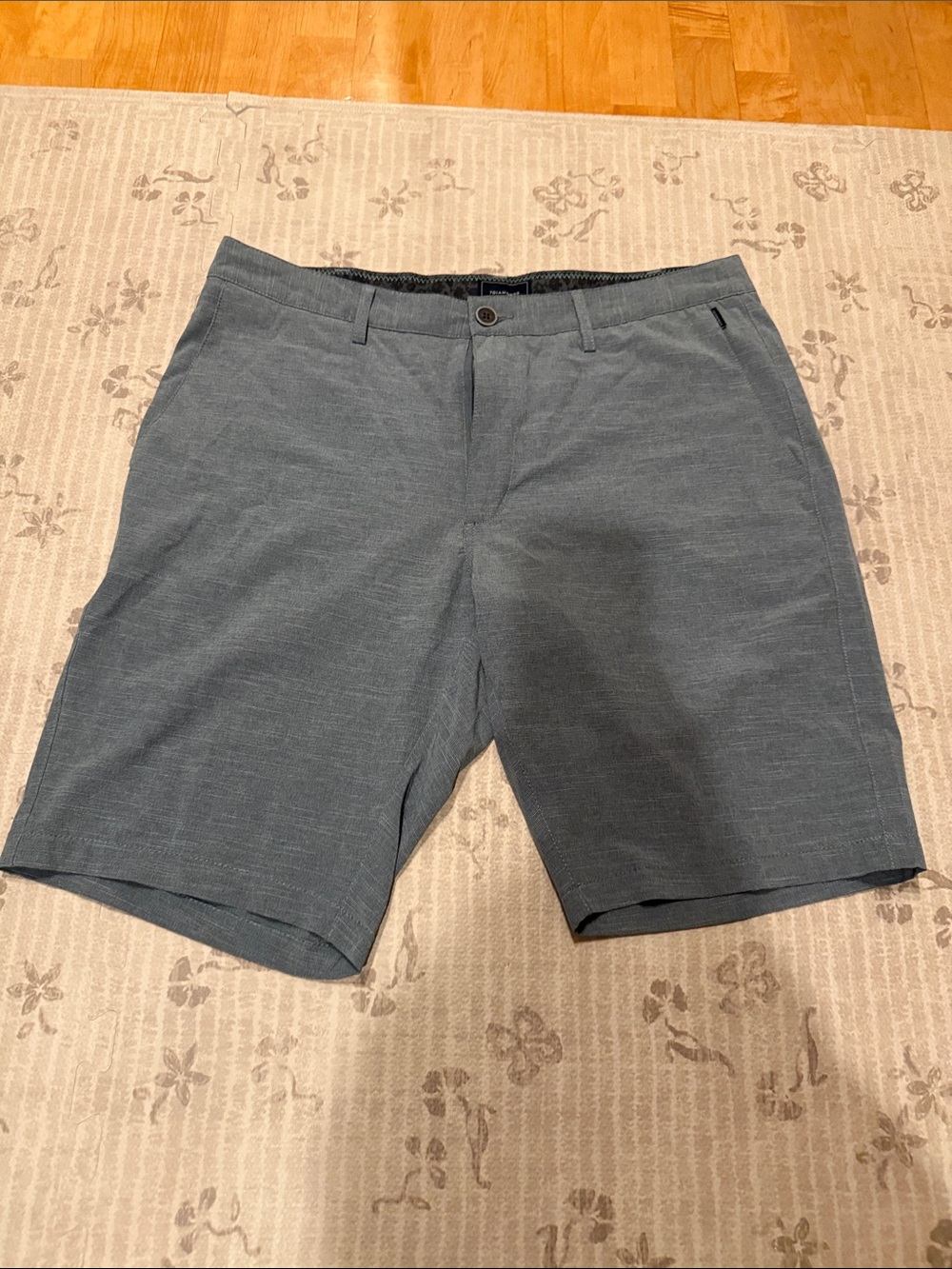 7 Diamonds Men's Slate Blue Athletic Shorts